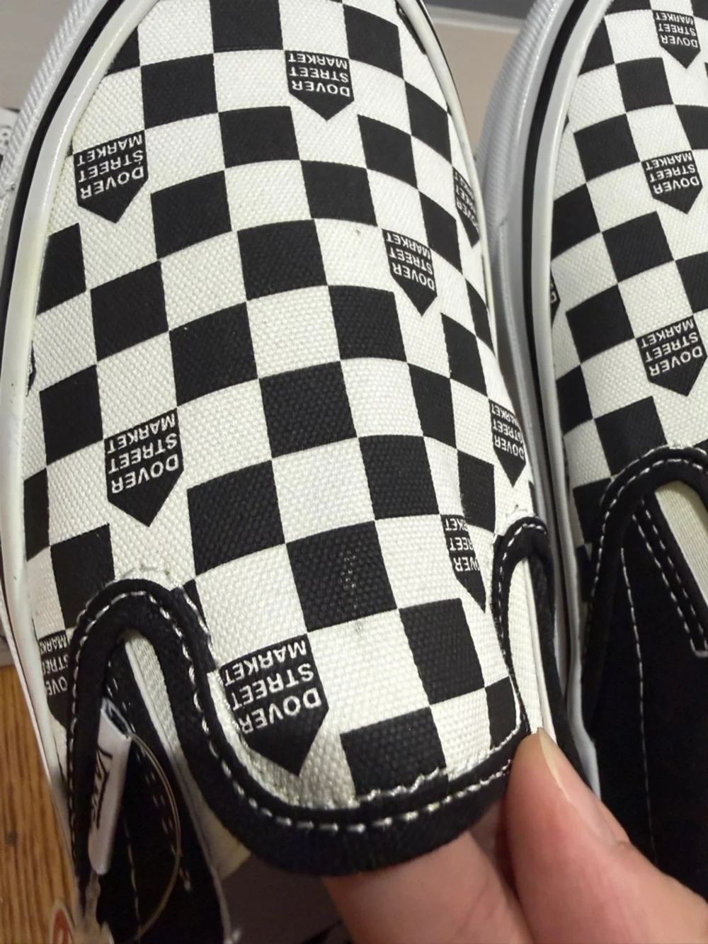 Vans never worn